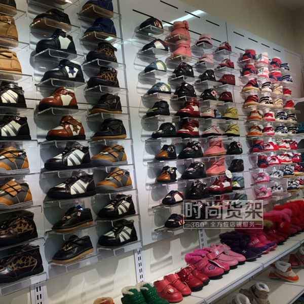 母嬰店貨架_童鞋陳列架